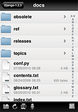 WebDAV iPhone Client