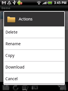 WebDAV Navigator for Android
