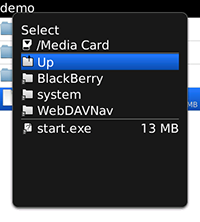 Upload files from the phone