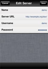 WebDAV Nav+ client certificate authentication